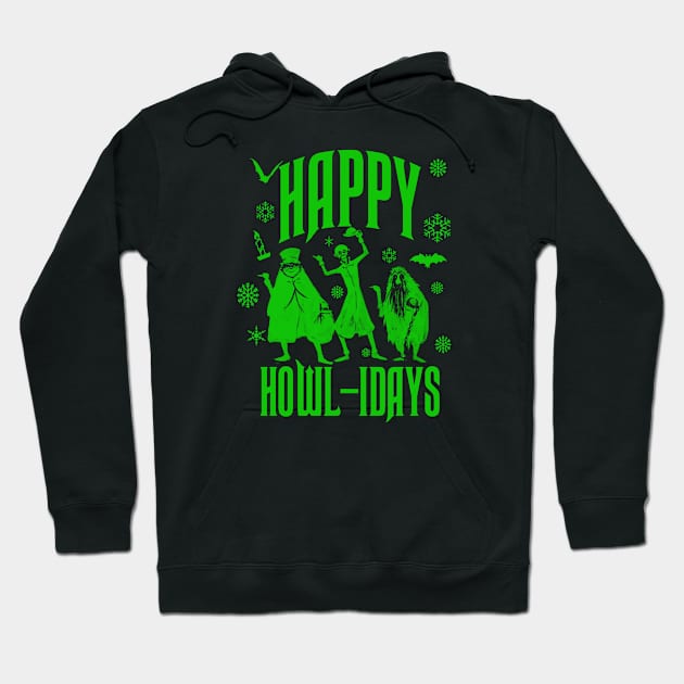 Happy Howlidays Hoodie by PopCultureShirts